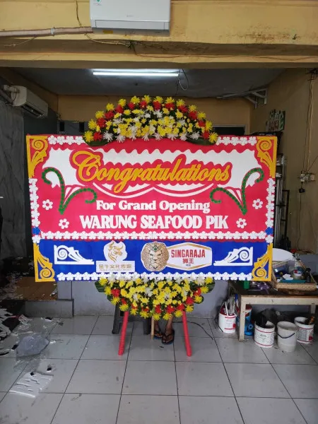 Papan Bunga Ucapan Selamat Talangsuko Turen